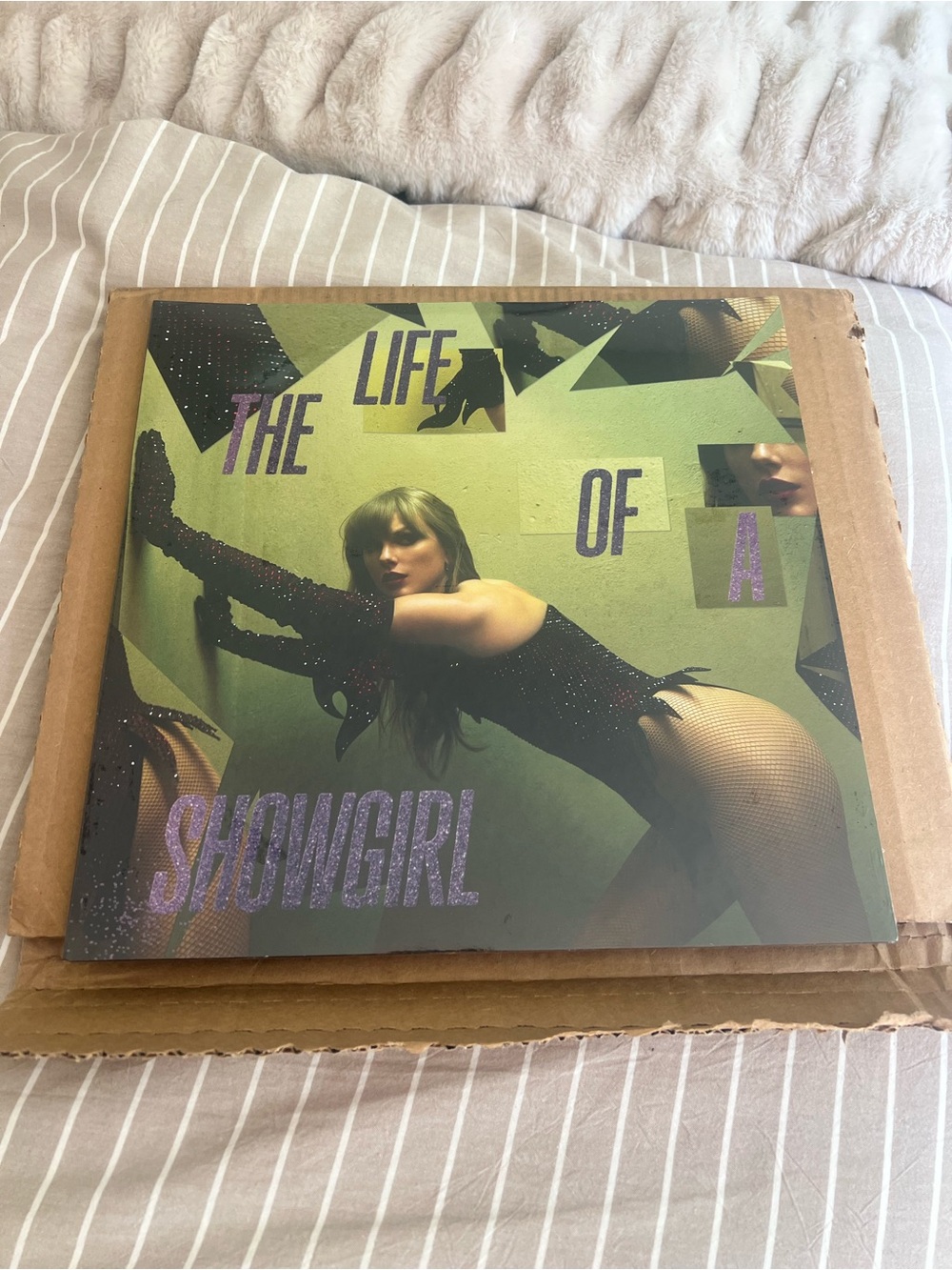 Taylor Swift The Life of a Showgirl Vinyl- The Shiny Bug Edition